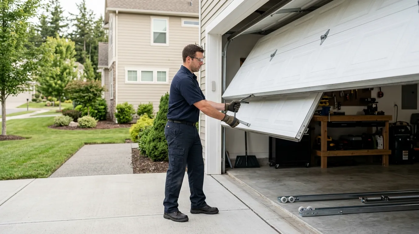 Why Your Garage Door Jumps the Track